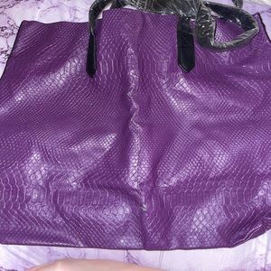 Purple Tote Bag